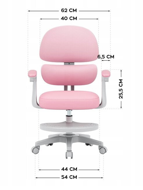Въртящ се стол Junior 4.4 Pink