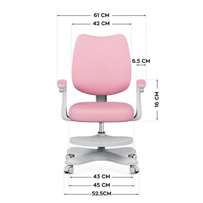 Въртящ се стол Junior 4.6 Pink