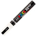 Маркер BRUSH POSCA PC-5BR Бял (6 броя)