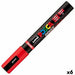 Маркер BRUSH POSCA PC-5BR Червен (6 броя)