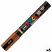 Маркер BRUSH POSCA PC-5BR Кафяв (6 броя)