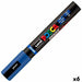Маркер BRUSH POSCA PC-5BR Син (6 броя)