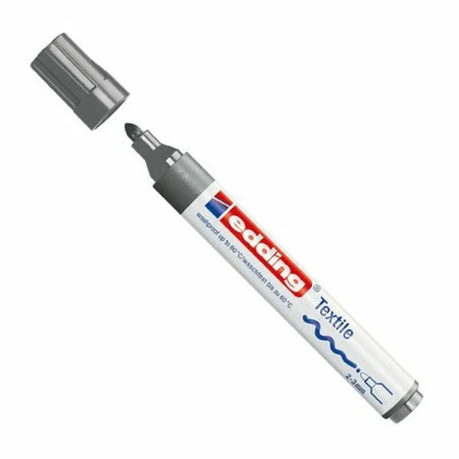 Маркер Edding Textile 4500 Сив (10 броя)