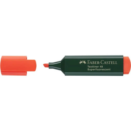 Маркер Faber-Castell TEXTLINER 48 Оранжев (10 броя)