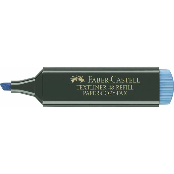 Маркер Faber-Castell TEXTLINER 48 Син (10 броя)