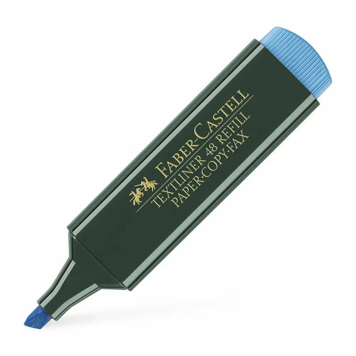 Маркер Faber-Castell TEXTLINER 48 Син (10 броя)