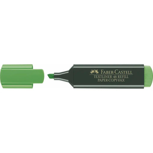 Маркер Faber-Castell TEXTLINER 48 Зелен (10 броя)