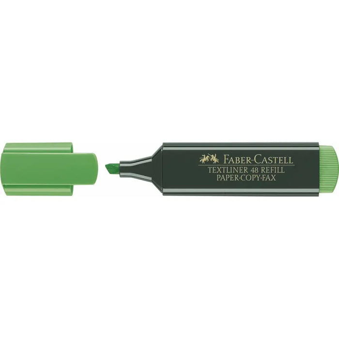 Маркер Faber-Castell TEXTLINER 48 Зелен (10 броя)