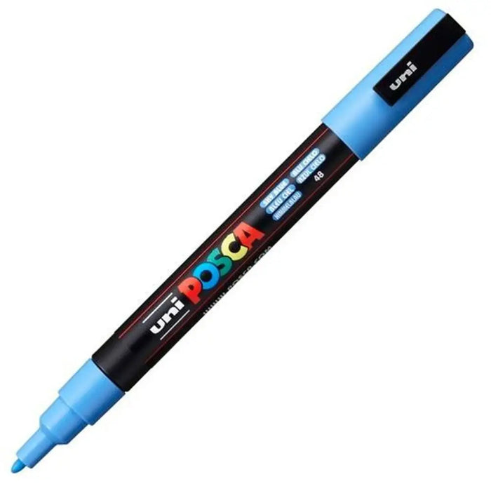 Маркер POSCA PC-3M Небесно синьо (6 броя)