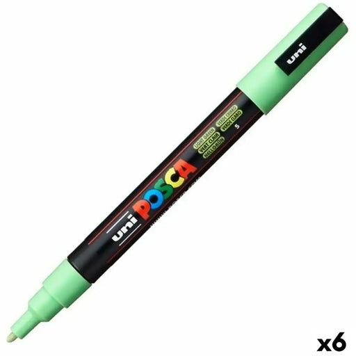 Маркер POSCA PC-3M Светло Зелено (6 броя)