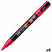 Маркер POSCA PC-3M Тъмно червен (6 броя)