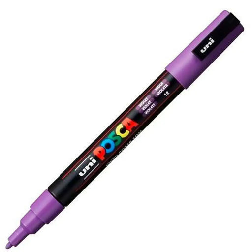 Маркер POSCA PC-3M Виолетов (6 броя)