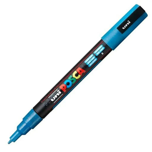 Маркер POSCA PC-3ML Син Светло син (6 броя)