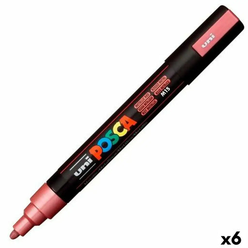 Маркер POSCA PC-5M Червен (6 броя)