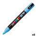 Маркер POSCA PC-5M Небесно синьо (6 броя)