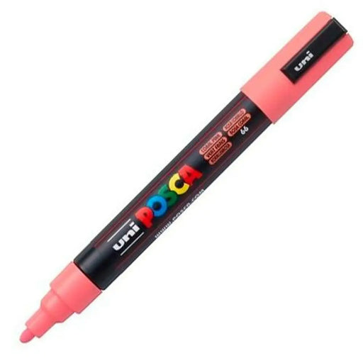 Маркер POSCA PC-5M Розов (6 броя)
