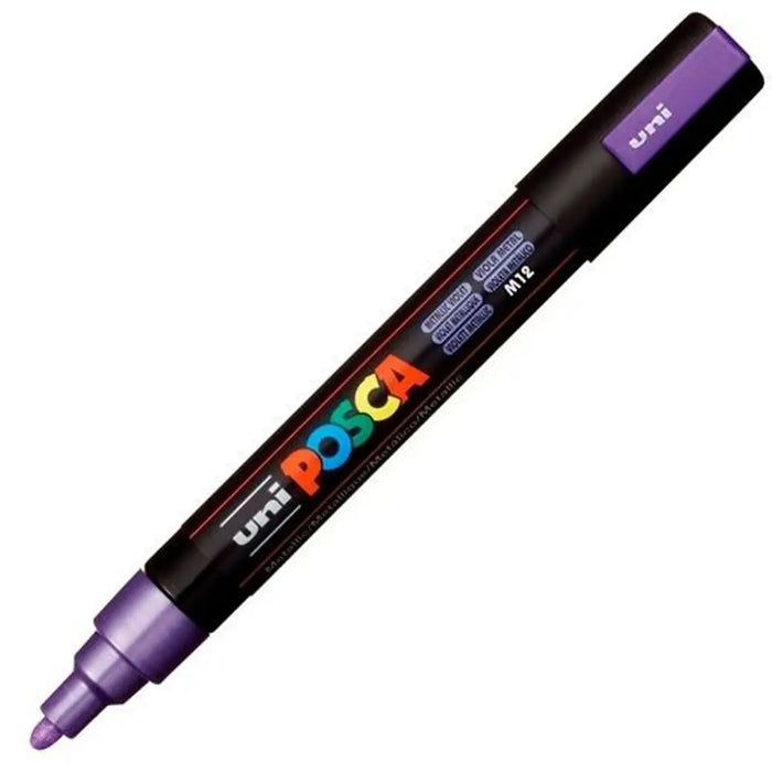 Маркер POSCA PC-5M Виолетов (6 броя)
