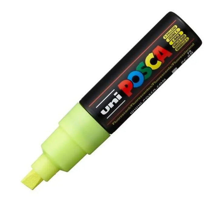 Маркер POSCA PC-8K Fluor Жълт (6 броя)