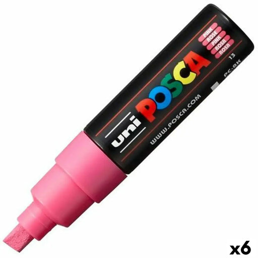 Маркер POSCA PC-8K Розов (6 броя)