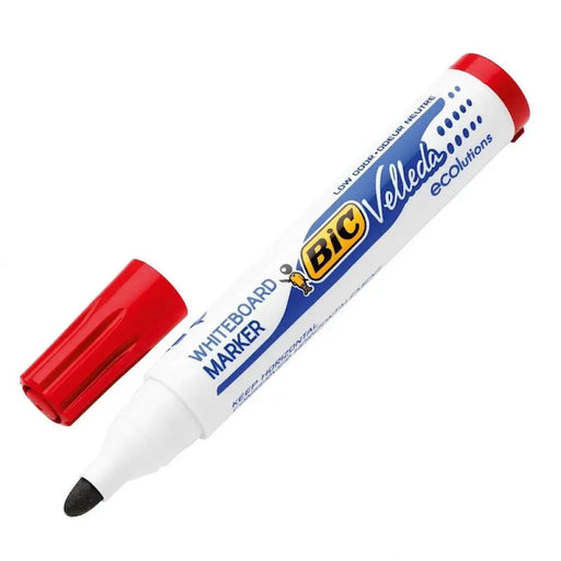 МАРКЕР VELLEDA ЧЕРВЕН ЗА БЯЛА ДЪСКА BIC