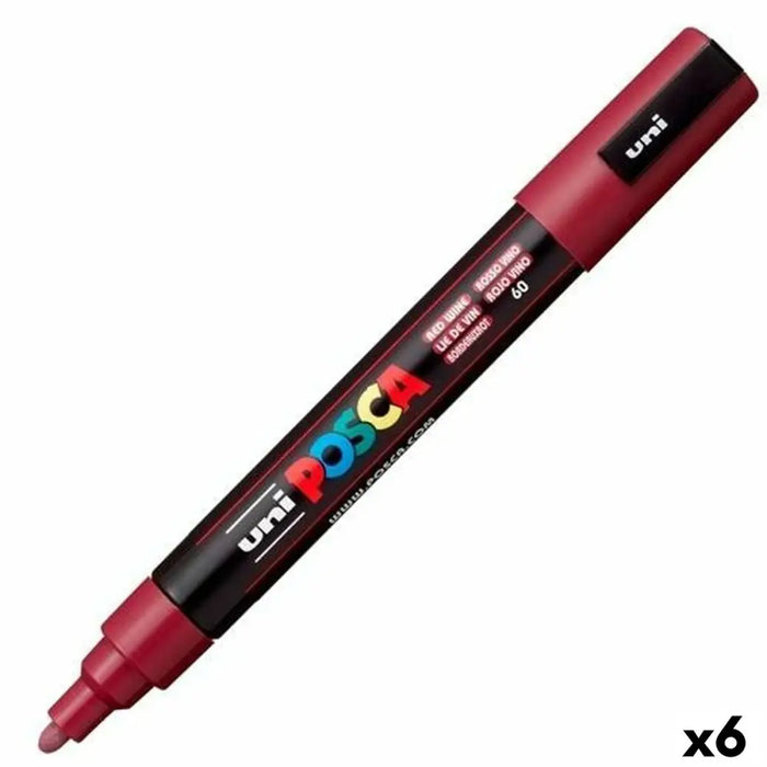 Маркер за акрилна боя POSCA PC-3M Червено Вино 0,9-1,3 mm