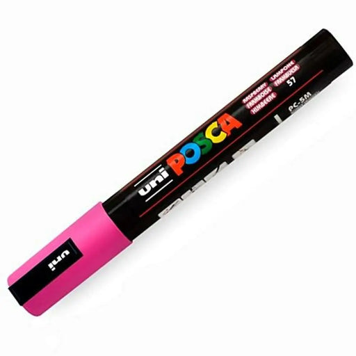 Маркер за акрилна боя POSCA PC-5M Малина 1,8-2,5 mm (6 броя)