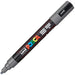 Маркер за акрилна боя POSCA PC-5M Тъмно сив 1,8-2,5 mm (6