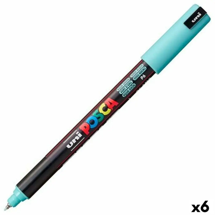 Маркер за акрилна боя POSCA PC-1MR Тюркоазено Зелено (6