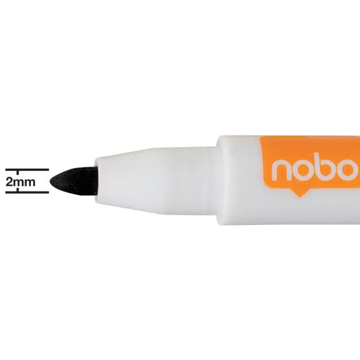 Маркер за Бяла Дъска Nobo Черен 6 броя (6 броя)