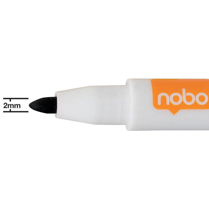 Маркер за Бяла Дъска Nobo Черен 6 броя (6 броя)