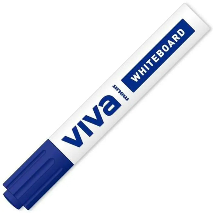 Маркер за Бяла Дъска Molin Viva Син (12 броя)