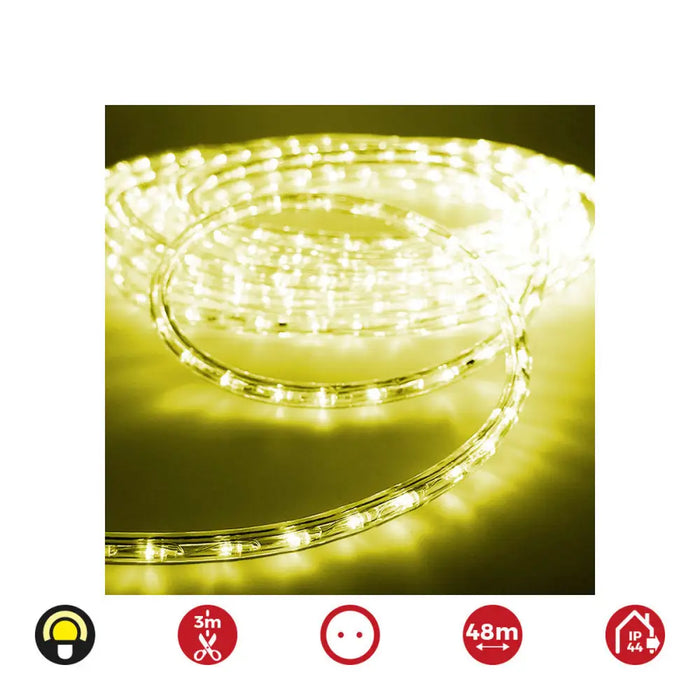 Маркуч LED EDM 72707 Flexiled Жълт