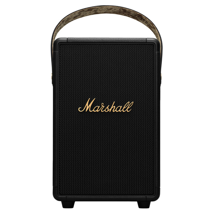 Bluetooth колонка MARSHALL TUFTON BLACK & BRASS 40 W, BLUETOOTH, БАТЕРИЯ ДО 20 ЧАСА, ЧЕРЕН