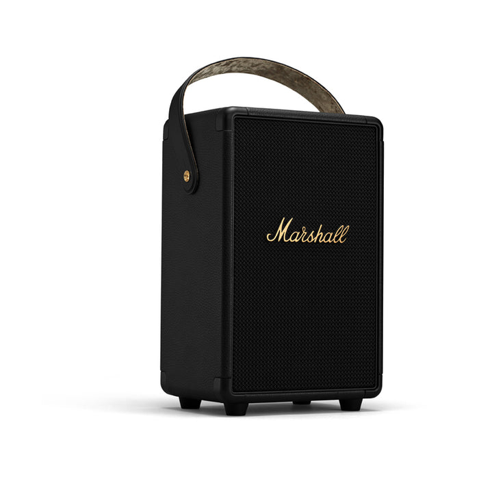Bluetooth колонка MARSHALL TUFTON BLACK & BRASS 40 W, BLUETOOTH, БАТЕРИЯ ДО 20 ЧАСА, ЧЕРЕН