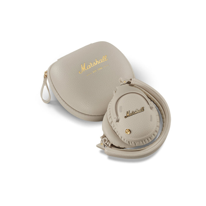 Стерео слушалки MARSHALL MONITOR III ANC CREAM