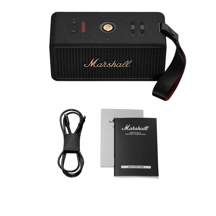 Bluetooth колонка MARSHALL MIDDLETON BLACK & BRASS II