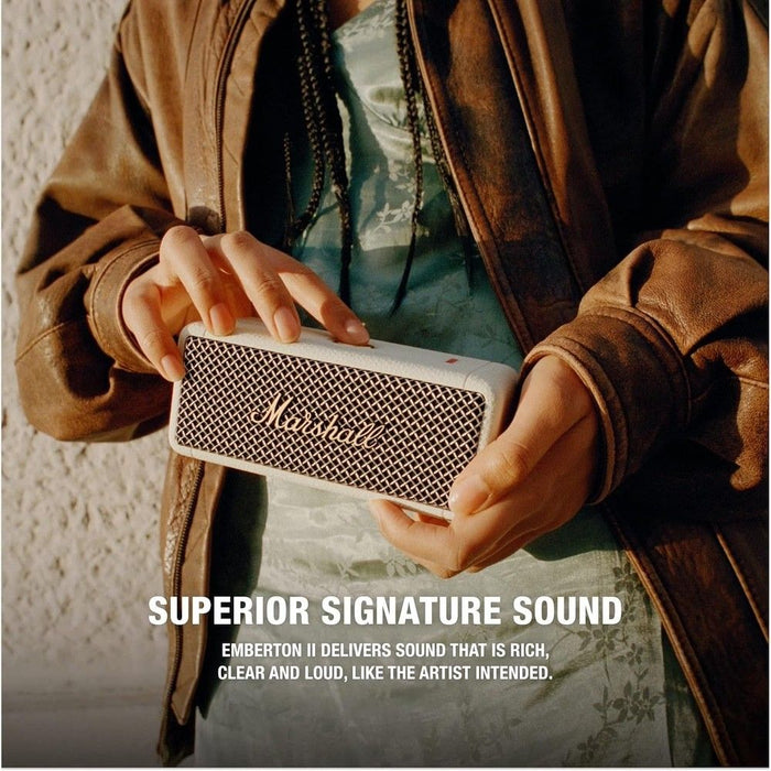 Портативна колонка Marshall - Emberton IIl, бежова
