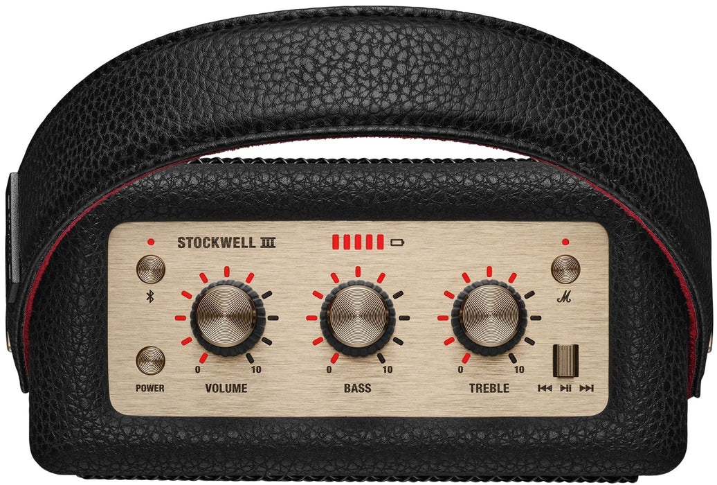 Bluetooth колонка MARSHALL STOCKWELL III BLUETOOTH, БАТЕРИЯ ДО 40 ЧАСА, ЧЕРЕН
