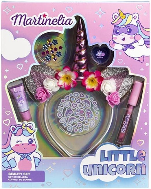 Детски комплект за красота Martinelia - Little Unicorn, 6 части