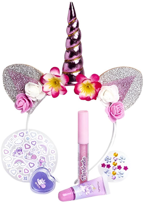 Детски комплект за красота Martinelia - Little Unicorn, 6 части