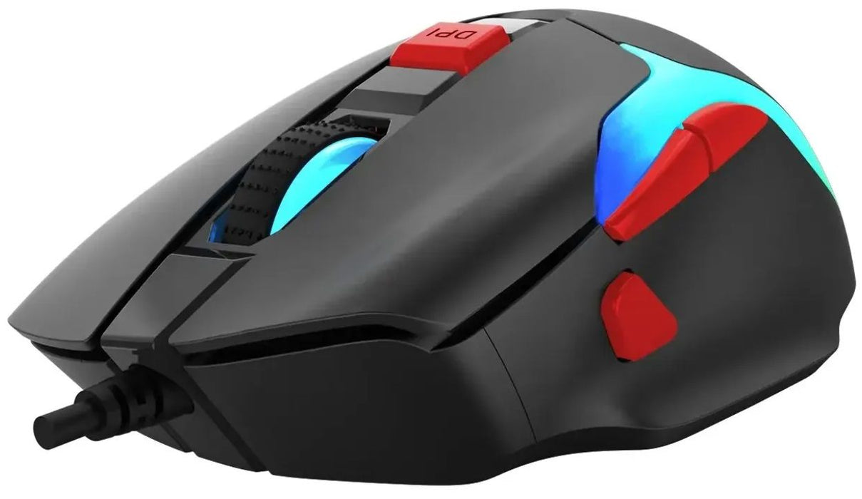 Гейминг мишка Marvo - M360 RGB, оптична, черна