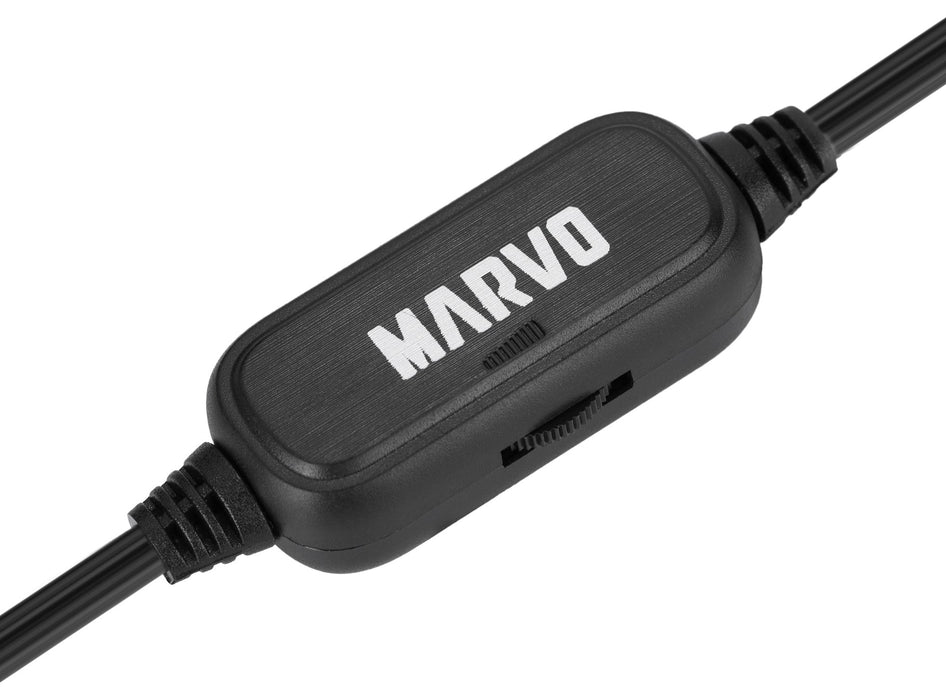 Тонколони Marvo – SG-118, 2.0, 6W, RGB, черни