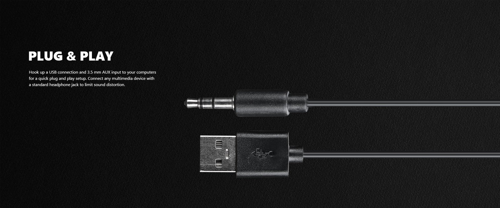 Тонколони Marvo – SG-118, 2.0, 6W, RGB, черни