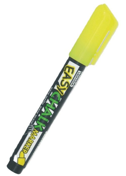 Тебеширен маркер Marvy Uchida Easy Chalk - Жълт