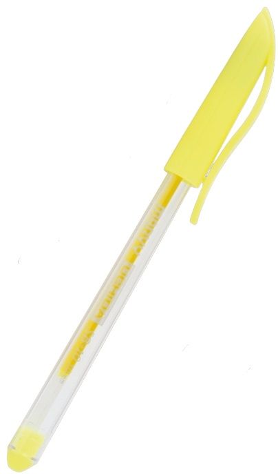 Химикалка Marvy Uchida - SB10 Fluo, 1.0 mm, жълта