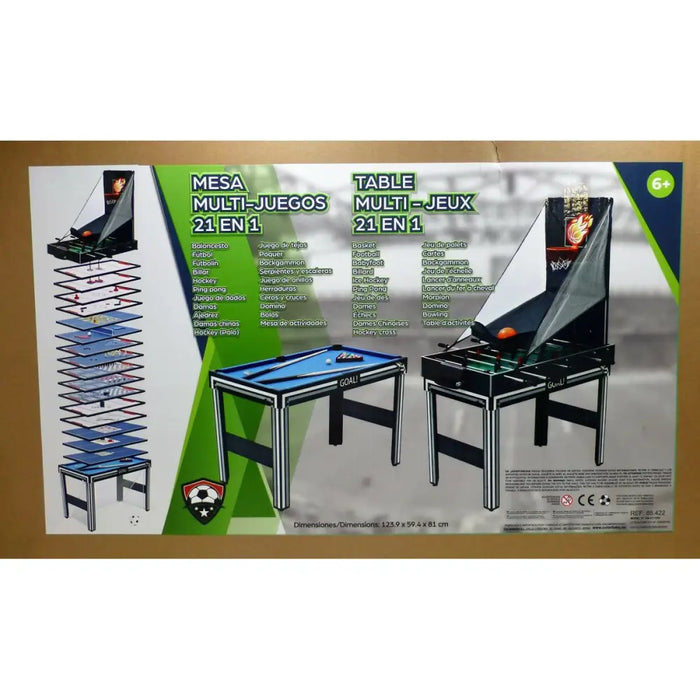 Маса за Много Игри CB Games Пластмаса 124 x 81 x 60 cm
