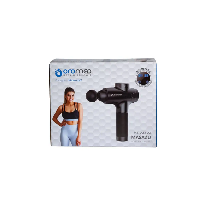 Масажор-пистолет OROMED ORO-GUN PRO черен