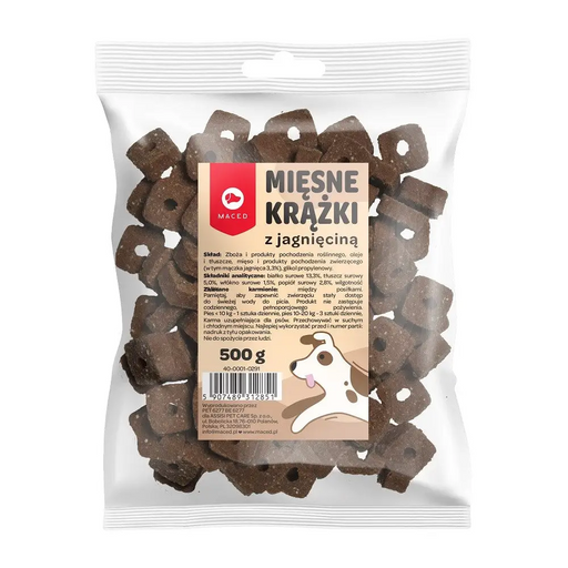 МАСЕД Кюфтета с агнешко - кучешки бисквити - 500гр