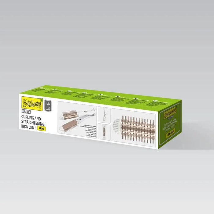 Маша и преса за коса 2в1 55W MAESTRO MR-263