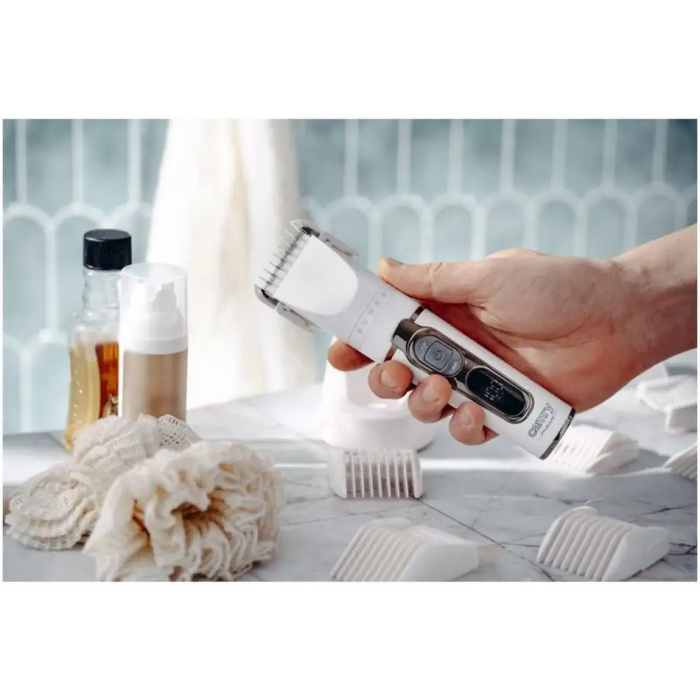 Машинка за подстригване CAMRY CR 2841 бяла